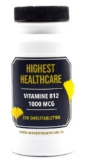 highest healthcare Vitamine B12 1000mcg 250 Tabletten