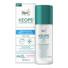 RoC Keops deodorant rollon 0% aluminium 30ML