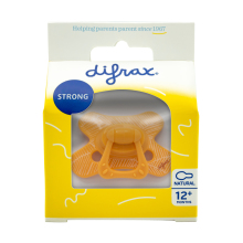 Difrax Fopspeen Natural 12m Apricot 1 Stuk