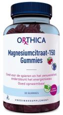 Orthica Magnesiumcitraat-150 Gummies 30 Stuks