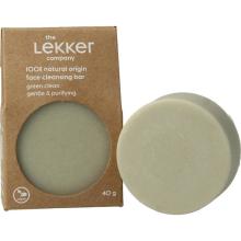 lekker company Face bar green clean 40G