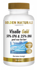 Golden Naturals Visolie Gold 50% EPA 25% DHA 180 softgels capsules