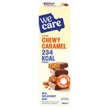 WeCare Meal Replacement Bars Chewy Caramel 1x120gr