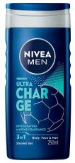 Nivea Shower Men Ultra Charge 250ML