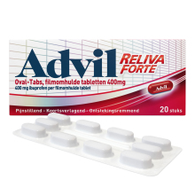 Advil Reliva Forte Oval-Tabs 400 mg 20 Tabletten