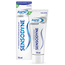 Sensodyne Rapid Relief Whitening Tandpasta Voor Gevoelige Tanden 75 ML