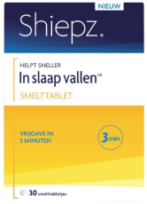 Shiepz In slaap vallen 30 Smelttabletten