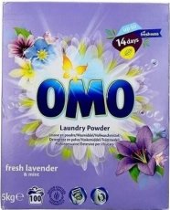 Omo Waspoeder Lavendel 100 Wasbeurten 5000 Gram