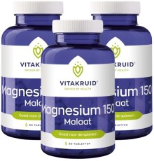 Vitakruid Magnesium 150 Malaat Tabletten 270 stuks