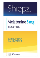 Shiepz Melatonine 3 mg 30 Tabletten