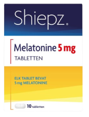 Shiepz Melatonine 5 mg 10 Tabletten
