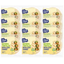 WeCare Lower Carb Tortillas Natural 12x160gr