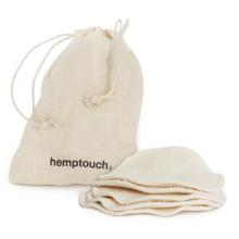 hemptouch Reusable Cotton Pads + Laudry Bag 5 st