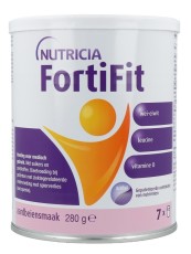 Nutricia FortiFit Poeder Aardbei 280 Gram