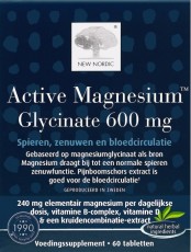 New Nordic Magnesium Glycinate 60 Tabletten