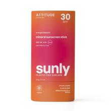 Attitude Sunly Zonnebrandstick SPF30 Oranjebloesem 60g