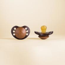 skogen baby Beech + Coco Orthodontic 0-6 Maanden 2st