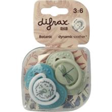 Difrax Lovi Fopspeen Botanic 3+ Maanden 1st