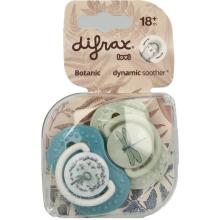 Difrax Lovi Fopspeen Botanic 20+ Maanden 2st