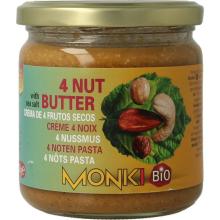 Monki 4 Notenpasta Bio 330 Gram