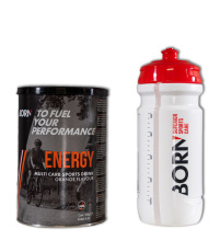 born sportscare Energy Multi Carb Sports Drink Orange 540g