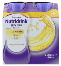 Nutridrink Jucy Plus Mango 4-Pack