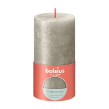 Bolsius Shimmer Stompkaars Champagne 13cm 1 Stuk