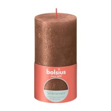 Bolsius Stompkaars Shimmer Copper 13cm 1 Stuk