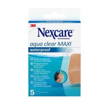 3M Nexcare Aqua Clear Maxi Waterproof 5 Stuks