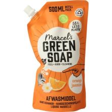 Marcels Green Soap Afwasmiddel Sinaasappel & Jasmijn Navulling 500 ML