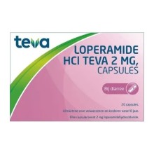 Teva Loperamide HCI 2mg 20 capsules