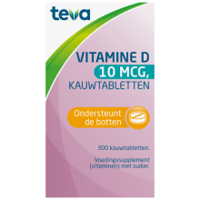 Teva Vitamine D 10 mcg 400IE 300 tabletten