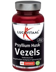 Lucovitaal Psyllium Husk Vezels 60 Capsules