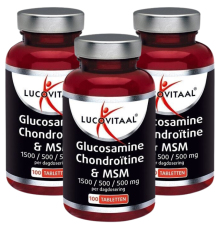 Lucovitaal Glucosamine Chondro&Iuml;tine Msm 300 Tabletten