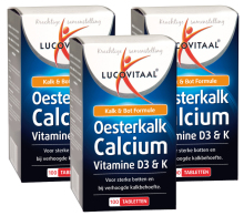Lucovitaal Oesterkalk Calcium 300 Tabletten