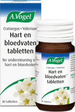 A.Vogel Crataegus Crataegus + Valeriaan 80 Stuks
