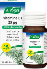 A.Vogel Vitamine D3 25 Microgram tabletten 100 Stuks