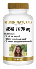 Golden Naturals MSM 1000mg 120 Tablettten