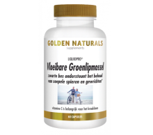 Golden Naturals Groenlipmossel Vloeibare Formule  60 softgel capsules
