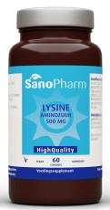 Sanopharm Lysine 60 Vegan Capsules