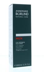 Annemarie Borlind Cleanser Men 2-in-1 Face & Body 200 ML