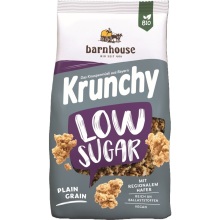 Barnhouse Krunchy Low Sugar Plain Grain Muesli 375 Gram