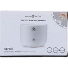 serene house Serene Wax Melt Warmer Grijs 1st