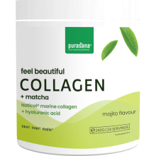 Purasana Collageen matcha feel beautiful 240g