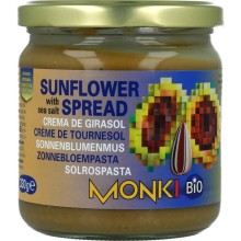 Monki Zonnebloempasta Bio 330 Gram