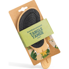 bamboovement Haarborstel Bamboe Tangle Tamer 1 Stuk 1stuk