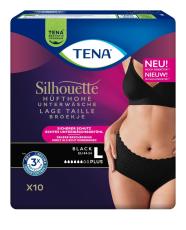Tena Silhouette plus low waist zwart L 10st