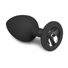 Easytoys Diamond Plug Klein Zwart 1 Stuk