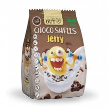 gluten out Jerry choco shells glutenvrij 375g