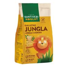 santiveri Jungle koekjes naturel glutenvrij 100g